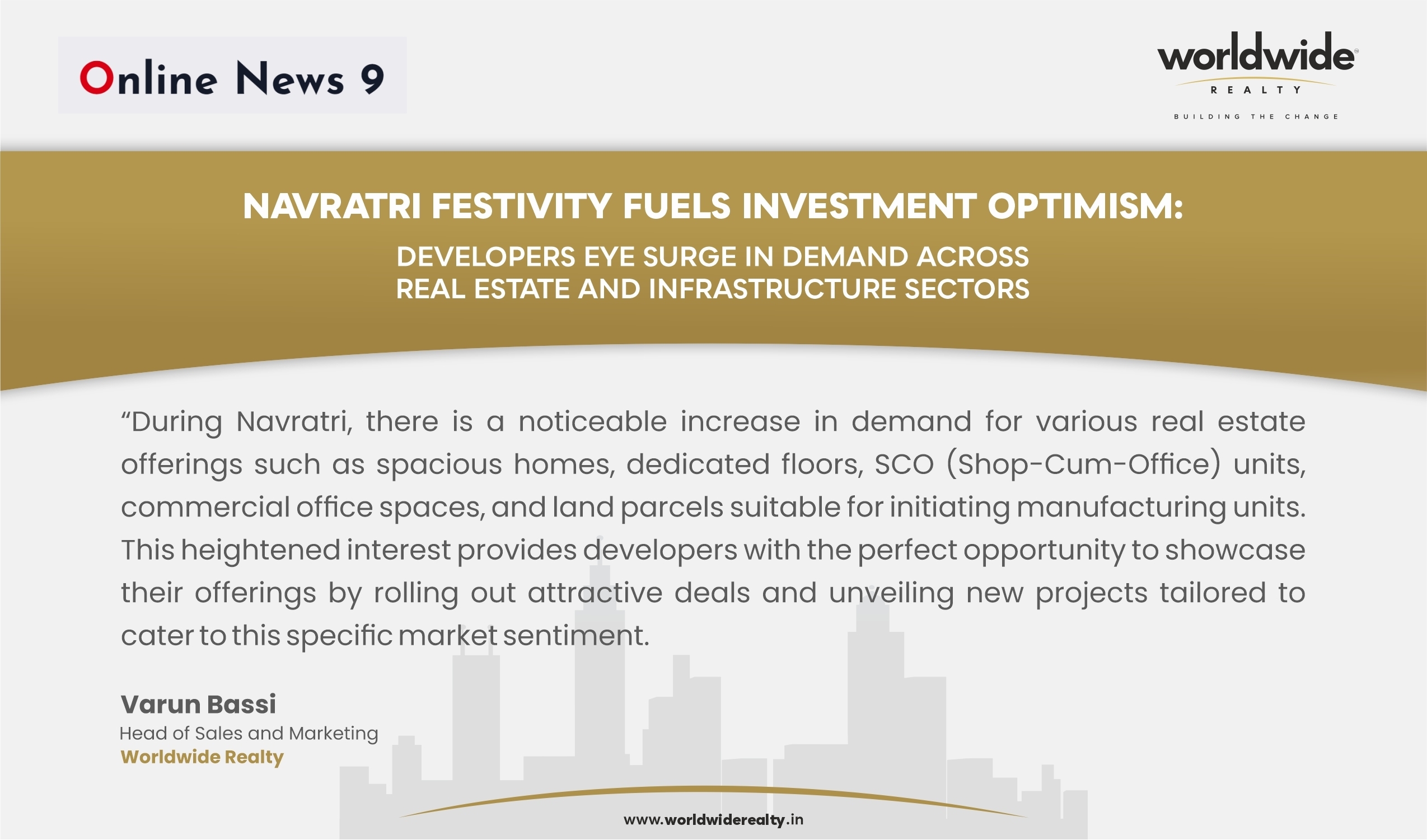Navratri Festivity Fuels Investment Optimism