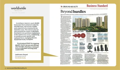 Our MD, Mr. Lakhram Goyalâ€™s say on government reforms like RERA and PMAY.